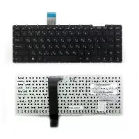 Клавиатура TopON для Asus X401, X401A, F401, F401A Series. Плоский Enter, черная, без рамки (TOP-100317)