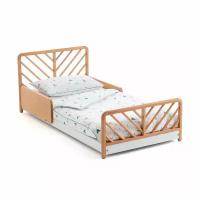 Кровать LaRedoute С кроватным основанием Montessori 70 x 140 см бежевый