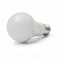 Лампа (LED), цоколь E27, 12Вт, стандарт,цвет свечения теплый белый, комплект 10 штук