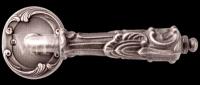 Ручка дв. "Соланж", серебро античное