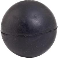 Снаряды Indigo Мяч для метания резина 150 г AN15, (Черный)