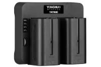 Зарядное устройство Yongnuo YN750C, для двух аккумуляторов NP-F (без адаптера)