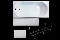 Акриловая ванна Royal Bath TUDOR 170X75X60 комплект(ванна, каркас, панель)