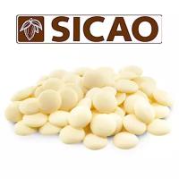 Белый шоколад в галетах (30,9% какао), 100 гр (Sicao)