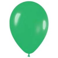 Латексный воздушный шарик 30 см "зеленый" с гелием