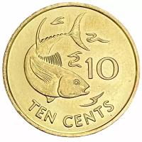 Сейшельские острова 10 центов 2007 г