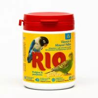 RIO Витаминно-минеральные гранулы RIO для волнистых и средних попугаев, 120 г
