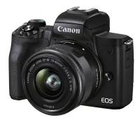 Беззеркальный фотоаппарат Canon EOS M50 Mark II Kit EF-M 15-45mm IS STM, черный