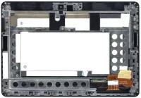 Модуль (матрица + тачскрин) для Asus MeMo Pad Smart 10 ME301T ME301 5280N FPC-1 rev 4 с рамкой