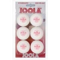 Мячи для настольного тенниса Joola 2* Standard x6 44105 White