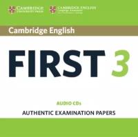 Cambridge ESOL "Cambridge English First 3 Audio CDs / Аудиодиски"