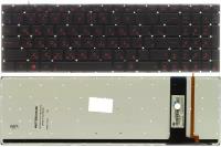 Клавиатура для ноутбука Asus G550 G550JK N750J Q550L N550 черная RU с подсветкой