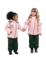 Костюм детский для девочки демисезонный мембранный FV BAND весна осень комплект куртка и штаны, размер 92