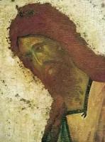 Икона на дереве ручной работы - Святой Иоанн Предтеча, 15х20х1,8 см, арт А1368