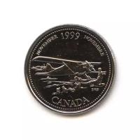 25 центов 1999 — Ноябрь 1999, Авиасообщение с севером. Миллениум.