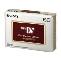 Видеокассета Sony miniDV 63 HDV