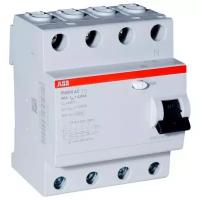 FH204 AC-40/0.3 УЗО (выключатель дифференциального тока) 4п 40A 300mA, тип AC ABB 2CSF204003R3400