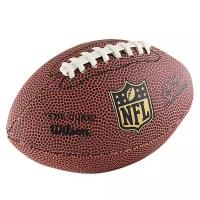 Мяч для ам. футбола сувенирный Wilson NFL Mini, арт.F1637, р.0, ПВХ, кор-бел-черный
