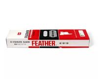 Feather ДВУСТОРОННИЕ ЛЕЗВИЯ FEATHER HI-STAINLESS DOUBLE EDGE BLADES 100 Лезвий