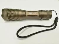 Фонарь тактический оем ultrafire 1000lm 5-mode memory white zooming flashlight (1*18650)