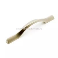 Ручка-скоба Fibbia, матовый никель, 128 мм