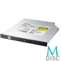 Привод для ноутбука DVD-RW ASUS, SATA, черный, OEM (SDRW-08U1MT)