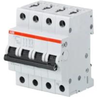 ABB Автоматический выключатель 3-полюсный с нулём 6 А, тип C, 6 кА S203 C6NA. ABB. 2CDS253103R0064
