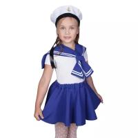 Детский костюм морячки 116-134 Синий
