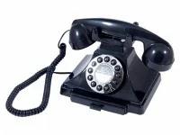 Телефон в стиле ретро Old Times Black