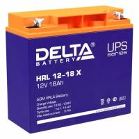 Батарея Delta HRL 12-18 X 12V/18Ah, 167х181х77мм