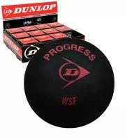 Мячи для сквоша Dunlop Progress 1 красная точка 12 шт