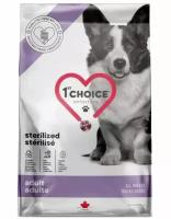 1st CHOICE Sterilized Dog сухой корм для стерилизованных собак всех пород, курица 3,2 кг