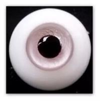 Dollmore - Glass Eye 14 mm (Глаза стеклянные светло-розовые 14 мм для кукол Доллмор)