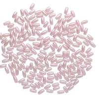 Бусины жемчуг Астра, цвет: J555 светло-розовый, пластик, 3x6 мм, 15 грамм, арт. 4AR293/294