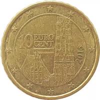 10 евроцентов Австрия 2015