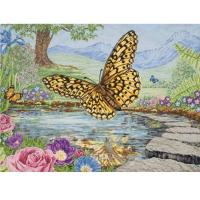 Набор для вышивания "Бабочка 3D", 45х60 см