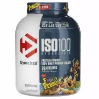 Dymatize, ISO100 Hydrolyzed, 100% Whey Protein Isolate, Fruity Pebbles, 5 lb (2.3 kg)