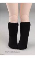 Dollmore Smart Knee Socks Black (Черные носки с резинкой для кукол Доллмор)
