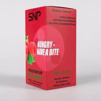 Протеиновые батончики SNP с высоким содержанием протеина со вкусом малины в шоколадной глазури, 9 шт по 40 г.