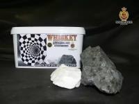 Камень для печей WHISKEY BLACK & SILVER Пироксенит и Кальцит (5,3 кг)