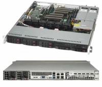 Серверная платформа SuperMicro 1028R-MCTR, 2xSocket2011-3, 8xDDR4, 8x2.5 HDD HS, Broadcom 3108, 2x10GLAN, 2GLAN, IPMI, Redundant 2x600W, 1U (SYS-1028R-MCTR)