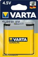 Элемент питания (батарейка) Varta 2012.101.411 SuperLife /3R12 BL1 2012101411