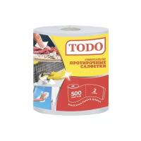 Полотенца бумажные TODO Универсальная 2сл 500л белый цвет 100% целлюлоза