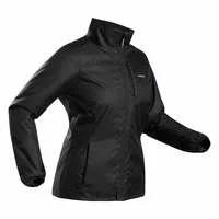 Куртка лыжная женская черная 100 WEDZE