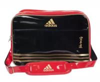 Сумка спортивная Sports Carry Bag Karate L, черно-красно-золотая Adidas
