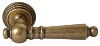 Дверная ручка RUCETTI RAP-CLASSIC-L 8 OMB старая матовая бронза