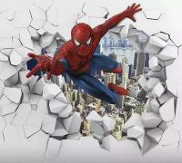 Фотообои "Человек паук" на флизелиновой основе с виниловым покрытием. Арт.41373