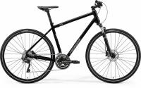Велосипед Merida Crossway 500 GlossyBlack/MattSilver (2021) (M - ваш рост 165-180 см)