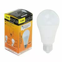 Лампа светодиодная Ecola classic Premium, Е27, А60, 15 Вт, 2700 К, 120х60 мм