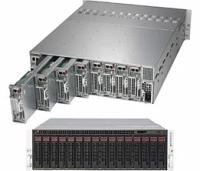 Серверная платформа SuperMicro 5039MC-H8TRF , 1xSocket1151v2, 4xDDR4, 2x3.5 HDD HS, 2GLAN, IPMI, Redundant 2x2000W, 3U (SYS-5039MC-H8TRF) (Серверная платформа 8-in-1)